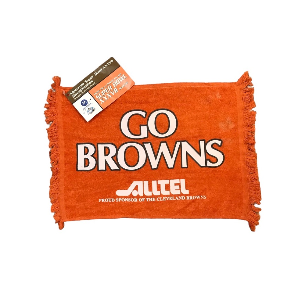 🆕 Cleveland Browns Super Bowl XXVII 37 Towel